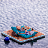 Sip and Tan Floating Deck